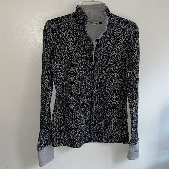 KAVU LOPEZ WOMEN’S SMALL HENLEY PULLOVER 1/4 BUTTON UP LONG SLEEVED TOP - Picture 6 of 11
